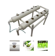 INTBUYING ® Hydroponic Grow Kit Hydroponics System 10 Plant Sites for Growing