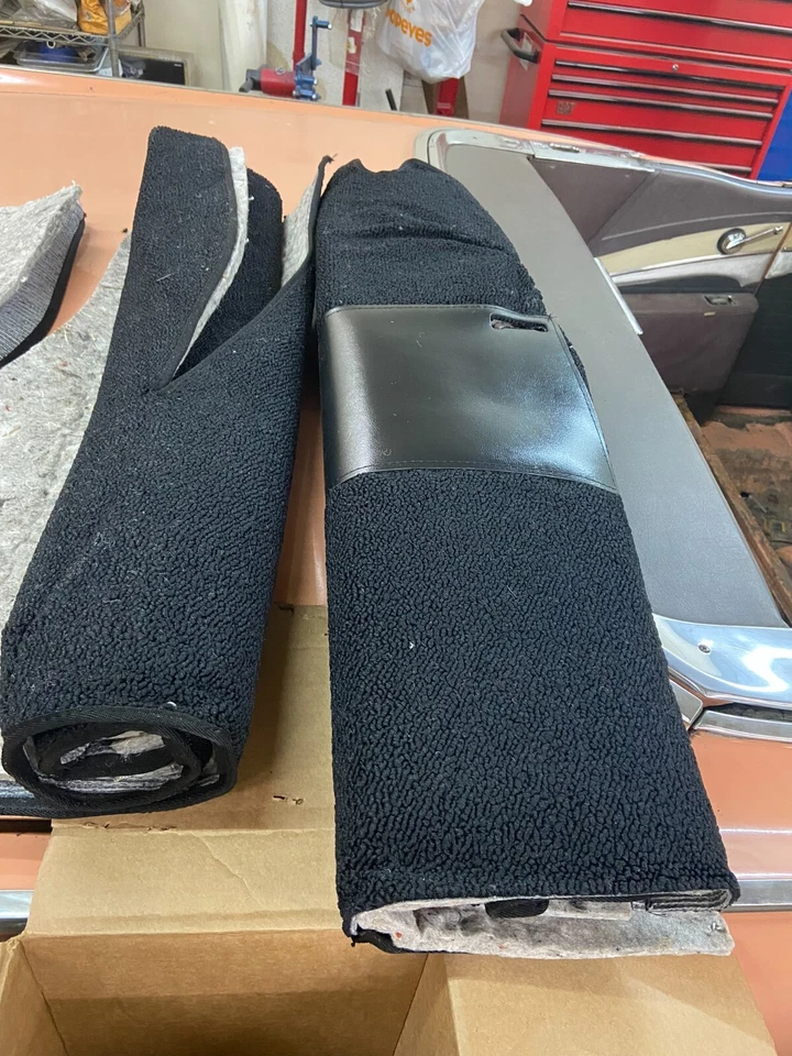 Ford Fairlane 500 Skyliner 1957 alfombra bucle negro opción asiento eléctrico Foto 2 de 4