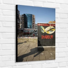 QUADRO d'Autore su tela - Canvas on wooden frames - Tirana Street-photography