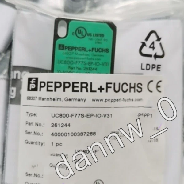 New In Box Pepperl+Fuchs P+F UC800-F77S-EP-IO-V31
