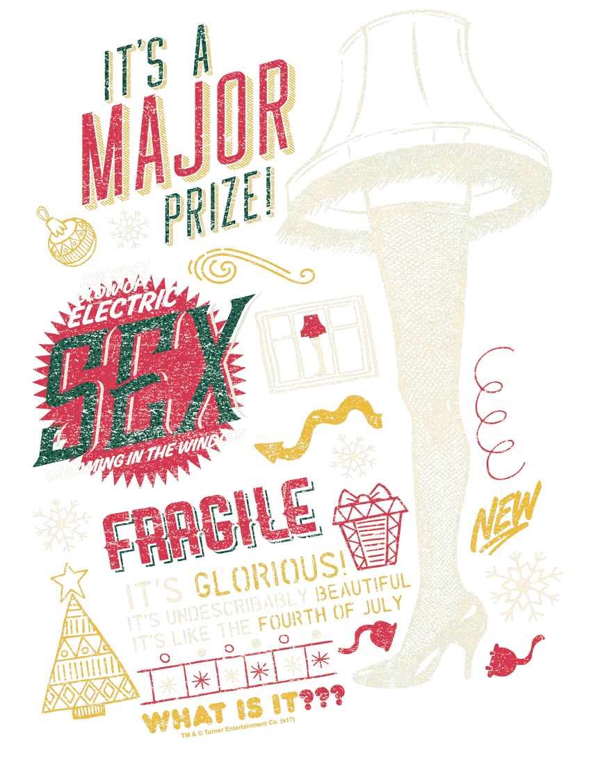 A Christmas Story Its A Major Prize Women's TShirt eBay