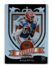2021 Panini Prizm Draft Picks Collegiate Silver Kyle Pitts  CRU 167