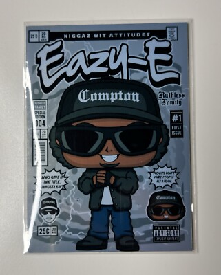 Eazy E Custom Art Trading Card