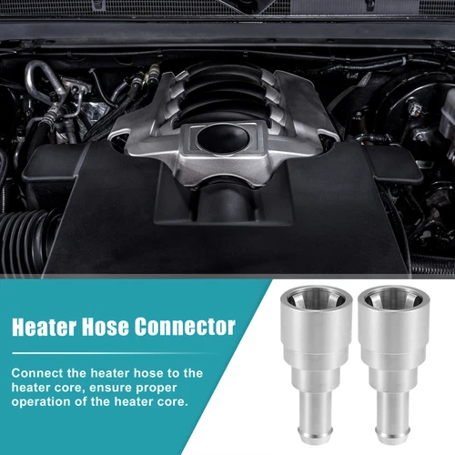 2pcs Coolant Connector Hose for Chevrolet Silverado 3500 2001-2006 15032062 - Bild 3 von 7