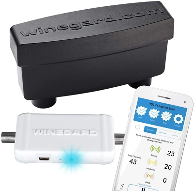 Winegard Boost XT Pro - Outdoor Ultra-Low Noise Preamplifier + Integrated Cha...
