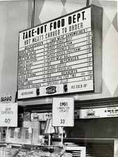 1950s Coca-Cola Woolworth's Take Out Counter NYC Original Photo