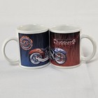 Vintage Orange County Chopper Coffee Cup Mugs 2004 Set Of 2 #31699 & #31999 READ