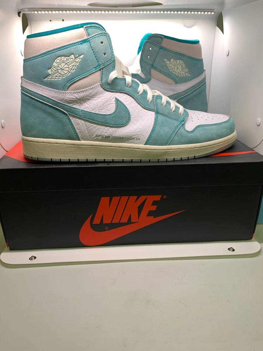 Nike Air Jordan 1 Retro High OG Turbo Green (Size 17 Men) Shoe 555088-311 - Used