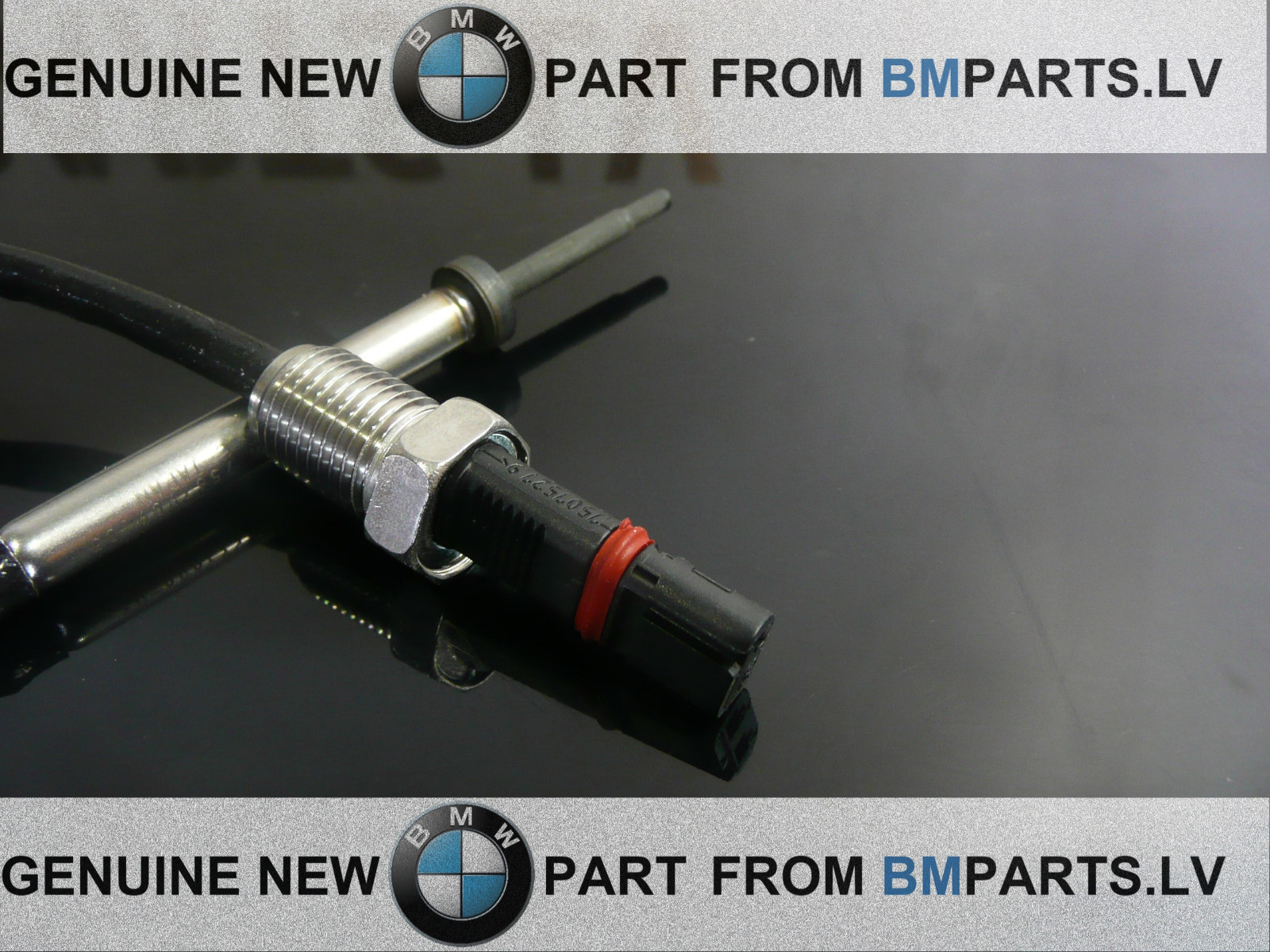 NEW GENUINE BMW E60 E90 E61 E63 F10 TEMPERATURE SENSOR EXHAUST L 