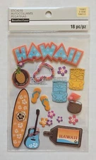 Hawaii Travel Vacation Scrapbooking Stickers By Recollections