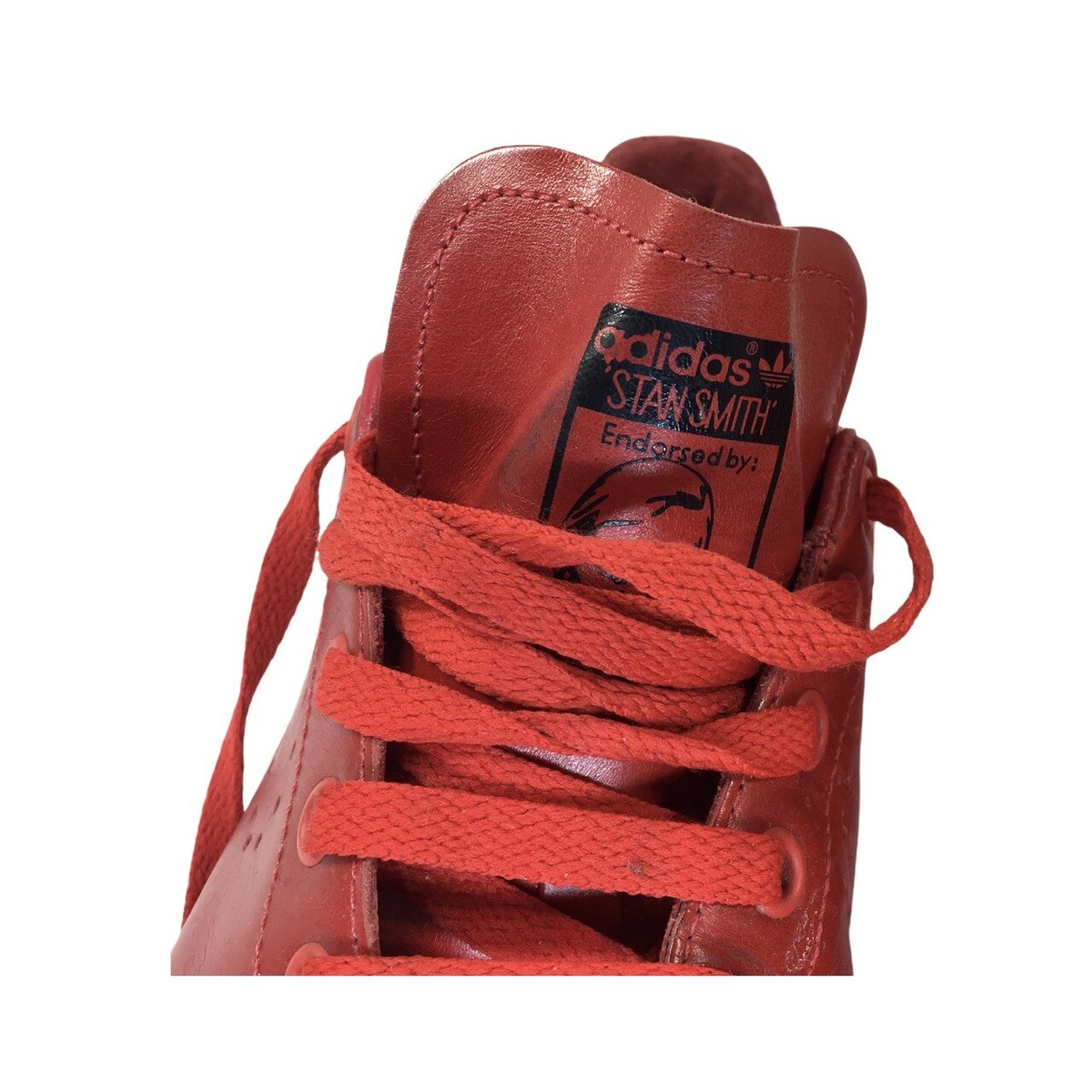 Adidas Raf Simons Stan Smith Tomato Red Black Mens 10.5 Adidas Raf Simons Stan Smith Tomato Red Black Mens 10.5