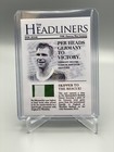 2023-24 Futera Unique Headliners Relic Sapphire #20 Per Mertesacker Germany 4/9