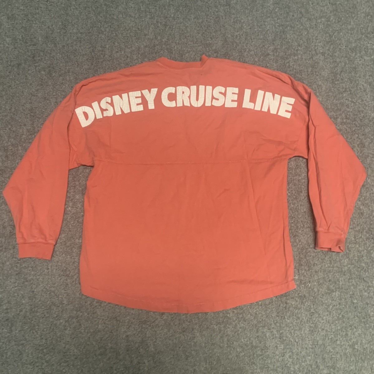 Disney Cruise Line spirit jersey Long Sleeve T Shirt Adult Size