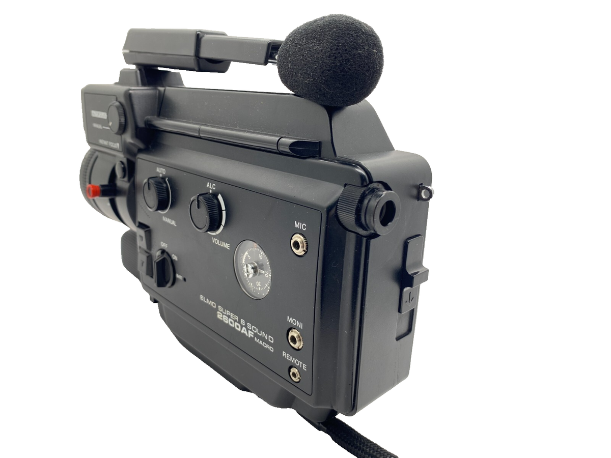 AF Not Work [NEAR MINT] ELMO Super 8 Sound 2600AF Movie Film