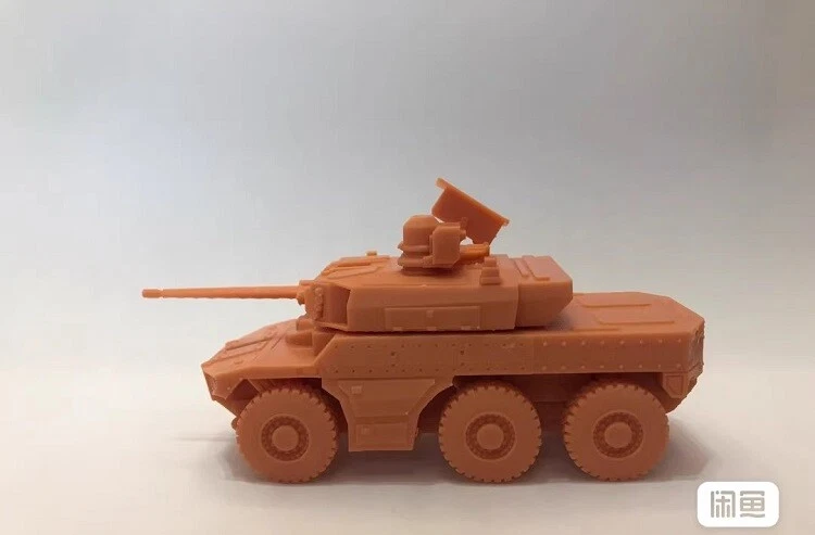 3D printed 1/87 French Army Jaguar Wheeled Armored Vehicle Unpainted Kit Model - Image 3 of 4