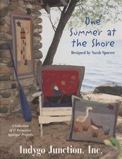 Indygo Junction Wool Applique One Summer at the Shore Primitives Penny Rug