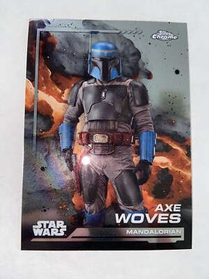 2024 Star Wars Topps Chrome - Axe Woves #48, Base Card