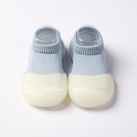 Newborn indoor Baby Shoes Toddler Cotton Soft Non-Slip Slippers Socks Sandals UK