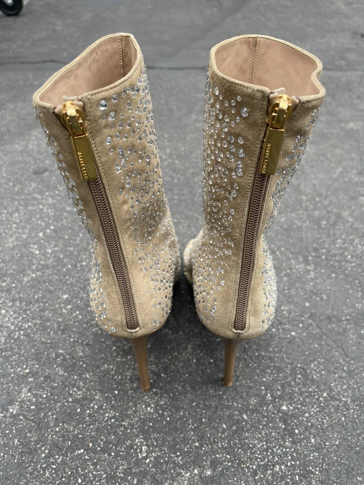 Tacones HERVE LEGER pedrería para mujer talla 40,5 Foto 3 de 4