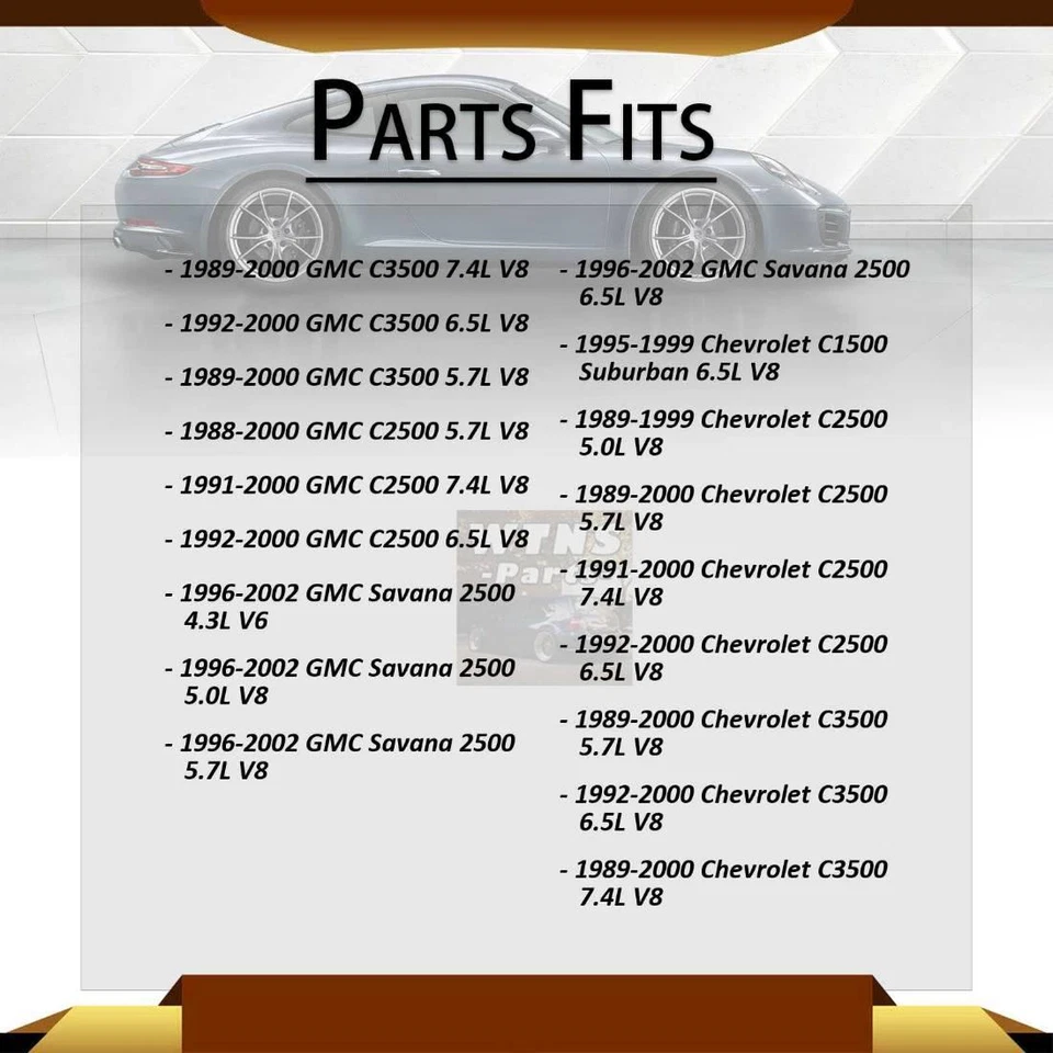 2x Brazos de control inferiores superiores delanteros para GMC C1500 Suburban 6,5 L 1999 1998 1997 Foto 2 de 4