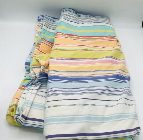 Pottery Barn Full Sheet Set & Duvet Cabo Stripe Extra Deep Sheets Pillows - Picture 5 of 5