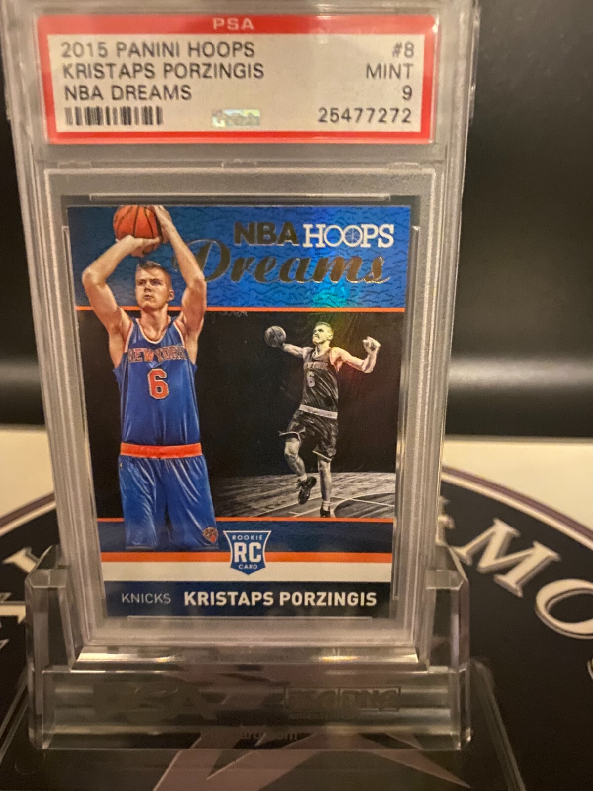 2015 PANINI HOOPS NBA DREAMS 8 KRISTAPS PORZINGIS Rookie PSA 9 eBay