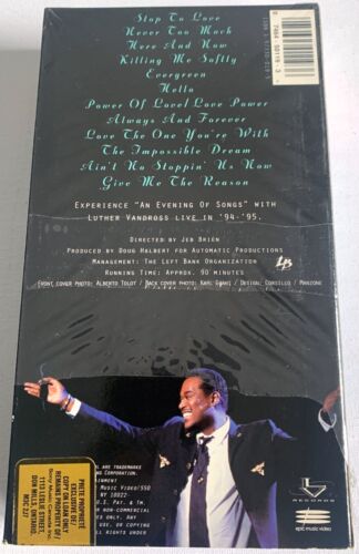 LUTHER VANDROSS - IMMER UND FÜR IMMER: EIN ABEND VOLLER LIEDER AUF ROYAL ALBERT - VHS-BAND - Bild 2 von 2