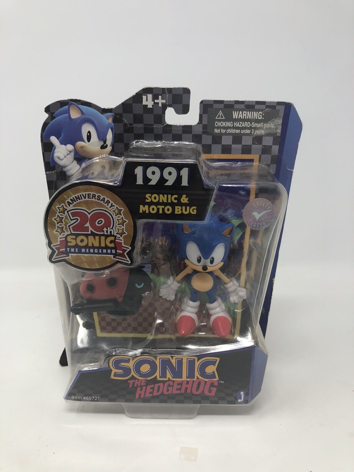 Sonic The Hedgehog 20th Anniversary Sonic Classics Action Figure 4