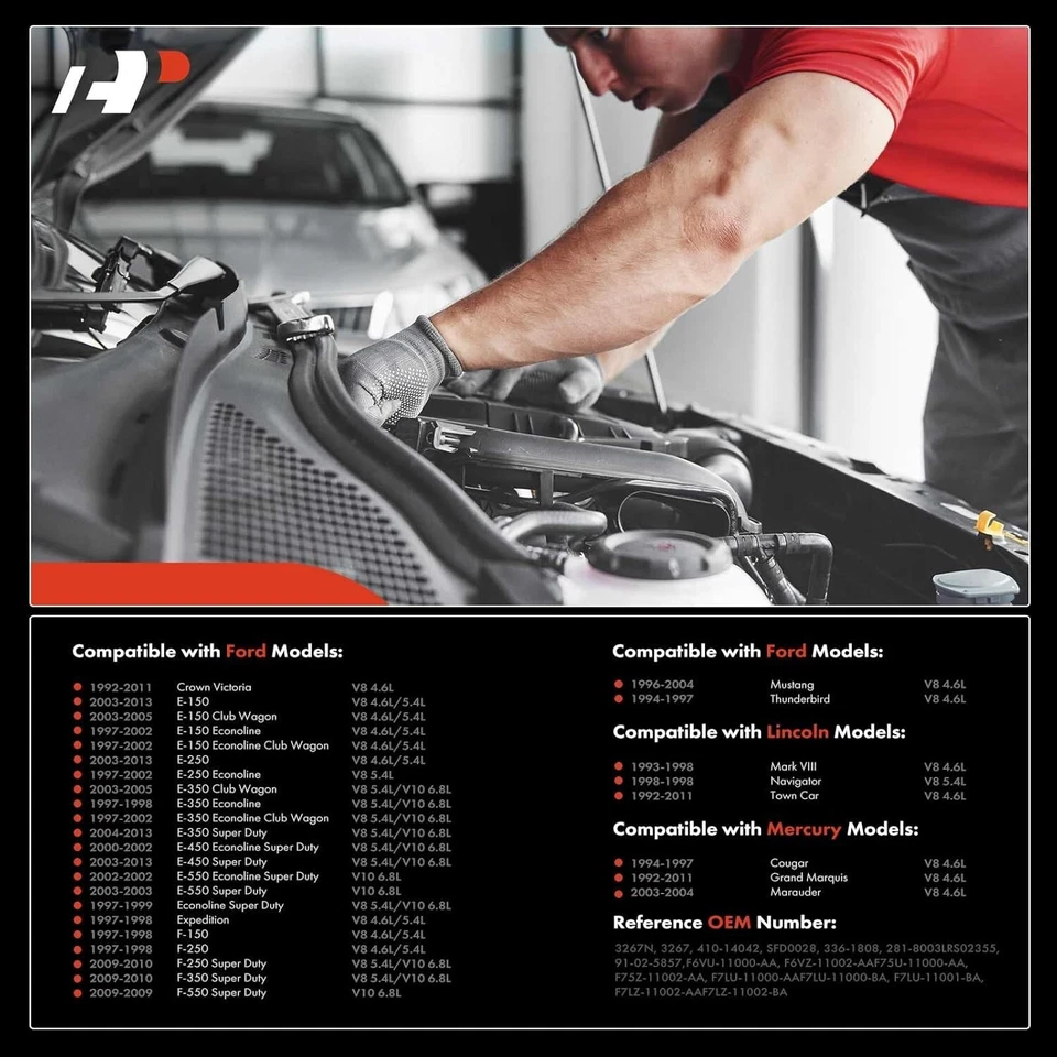 Starter for Ford E150 E250 E-350 Econoline Club Wagon, F150 F250 Expedition... - Image 2 of 4