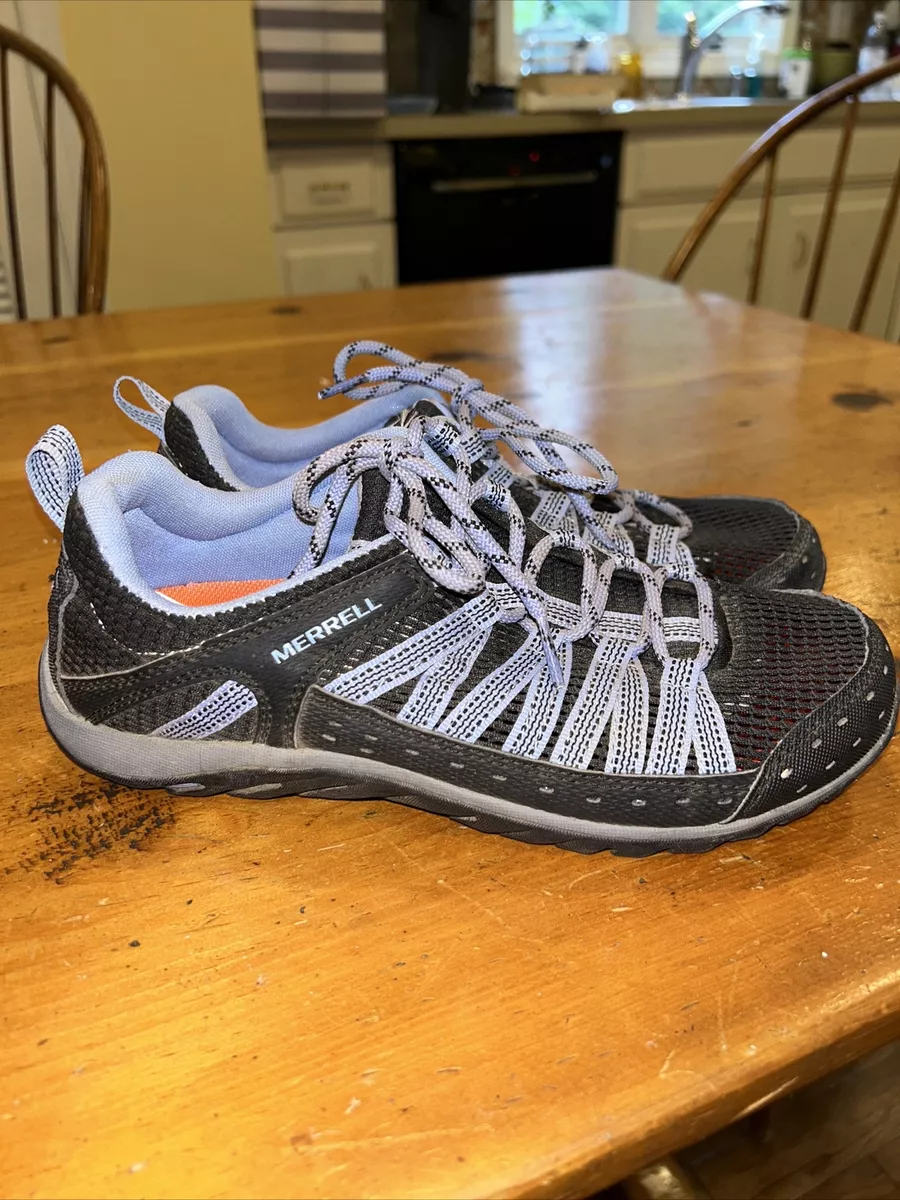 MERRELL Riverbed Black Lavender Lustre Trail Water Shoes Women's Size 7.5 |  eBay