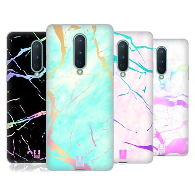 HEAD CASE DESIGNS FARBIGER MARMOR LASER GEL HANDYHÜLLE FÜR GOOGLE ONEPLUS HANDYS