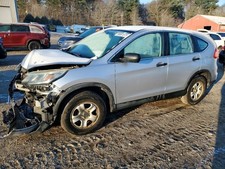Used Left Door Mirror fits: 2016 Honda Cr-v Power LX moulded black US market non