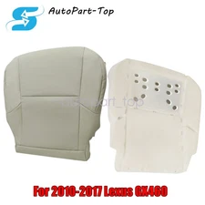 For 2010-2017 Lexus GX460 Driver Bottom Replacement Seat Cover Tan & Foam Pad