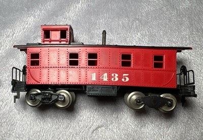 VTG Fleischmann #1435 Red Cupola Caboose Car HO Scale No Box West Germany Train