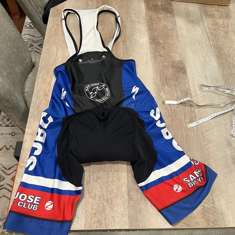 One Piece Hombre’s Ciclismo Negro, Rojo y Azul Hombre’s Grande Hecho en California Foto 4 de 4