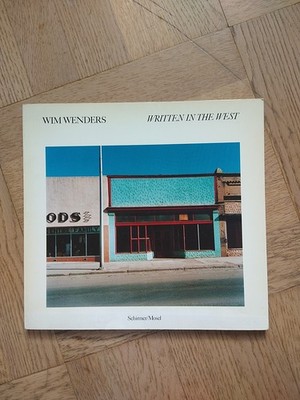 WIM WENDERS WRITTEN IN THE WEST Schirmer Mosel 1987 Fotografie FOTOS Buch USA 