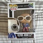 Funko Pop! Rocks Elton John #63 Vinyl Figure, Multicolor FYE Exclusive