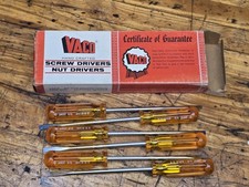 Vintage NOS Box Of 6 Vaco A416-6C Cabinet Bla...