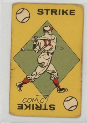 1957 Ed-U-Cards Baseball Game Strike (Two Ed-U-Cards Logos On Back) #STRI 0kb5