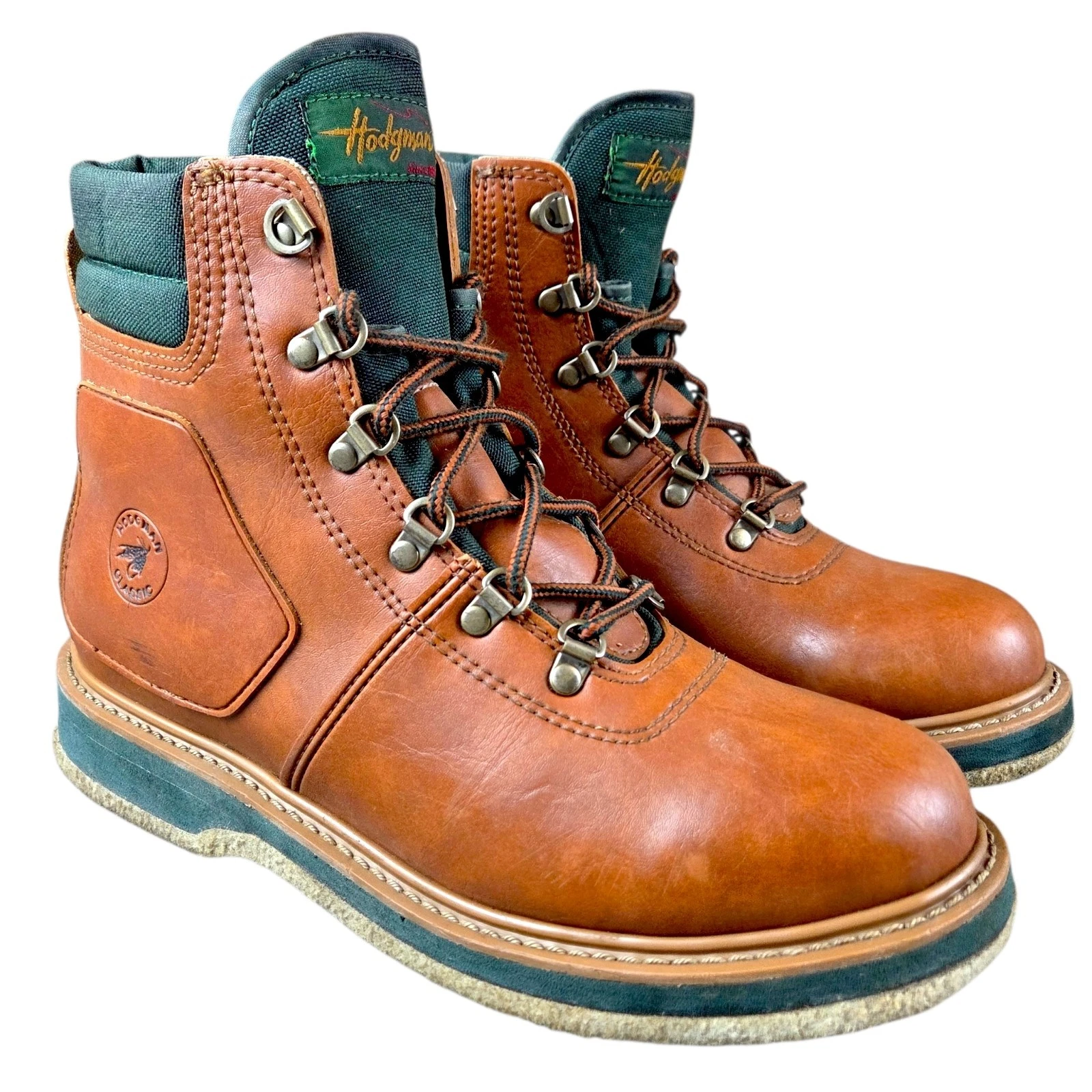 Hodgman Classic Wading Fly Fishing Boots Felt Sole Brown/Green Men's Size 11
Opens in a new window o