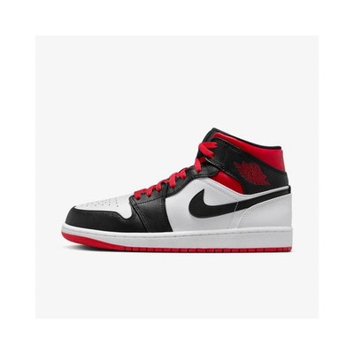 Nike Men's Air Jordan 1 Mid Gym Red Black Toe (DQ8426-106) Sz 8.5 Nike Men's Air Jordan 1 Mid Gym Red Black Toe (DQ8426-106) Sz 8.5