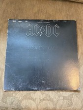AC/DC “BACK IN BLACK” VINYL LP ALBUM – 1980 - GOOD CONDITION