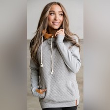 Ampersand Avenue DoubleHood It s in the Air Sweatshirt NWT Size XL