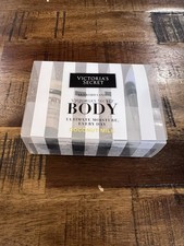 Victoria  s Secret Coconut Milk Cream Wash  Body Oil Lotion Set Trial Size