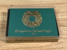 Vintage Belmont by Burgoyne USA Made Christmas Cards/Envelopes 20 Count NEW
