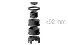 Adapter / Komplettsystem Wasserzähler ESP32-...