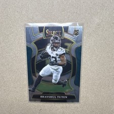 Panini 2025 Select Concourse Bhayshul Tuten #29 Rookie Jaguars NFL Base Card