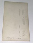 Rare Antique IDD Akron Ohio & College Football Player Real Photo Postcard! Sport — photo 4