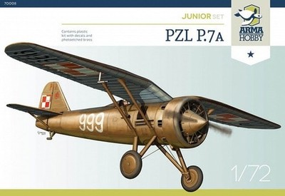 Arma hobby 1/72 scale ADL70008 PZL P.7a Junior Set