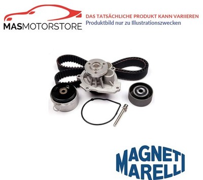 ZAHNRIEMEN-SATZ KIT SET + WASSERPUMPE MAGNETI MARELLI 132011160070 P NEU